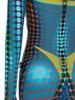 Jean Paul Gaultier Re-Edition The Blue Dots Print Jumpsuit - Multicolor - Thumbnail 4