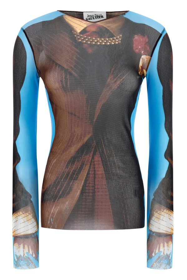 Jean Paul Gaultier Re-Edition The Tennis Suit Top - Multicolor