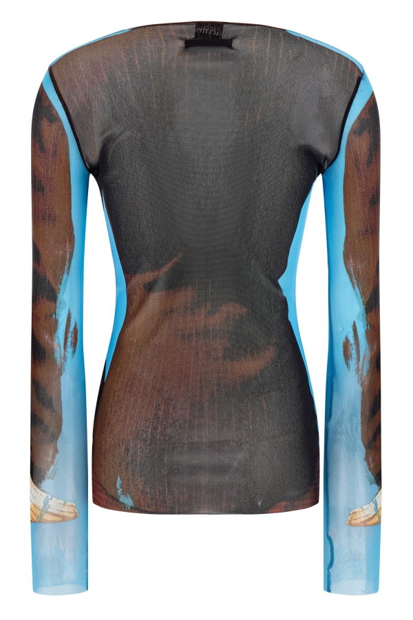 Jean Paul Gaultier Re-Edition The Tennis Suit Top - Multicolor