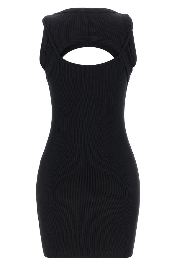 Off-White Off Stamp Dress - White/Black