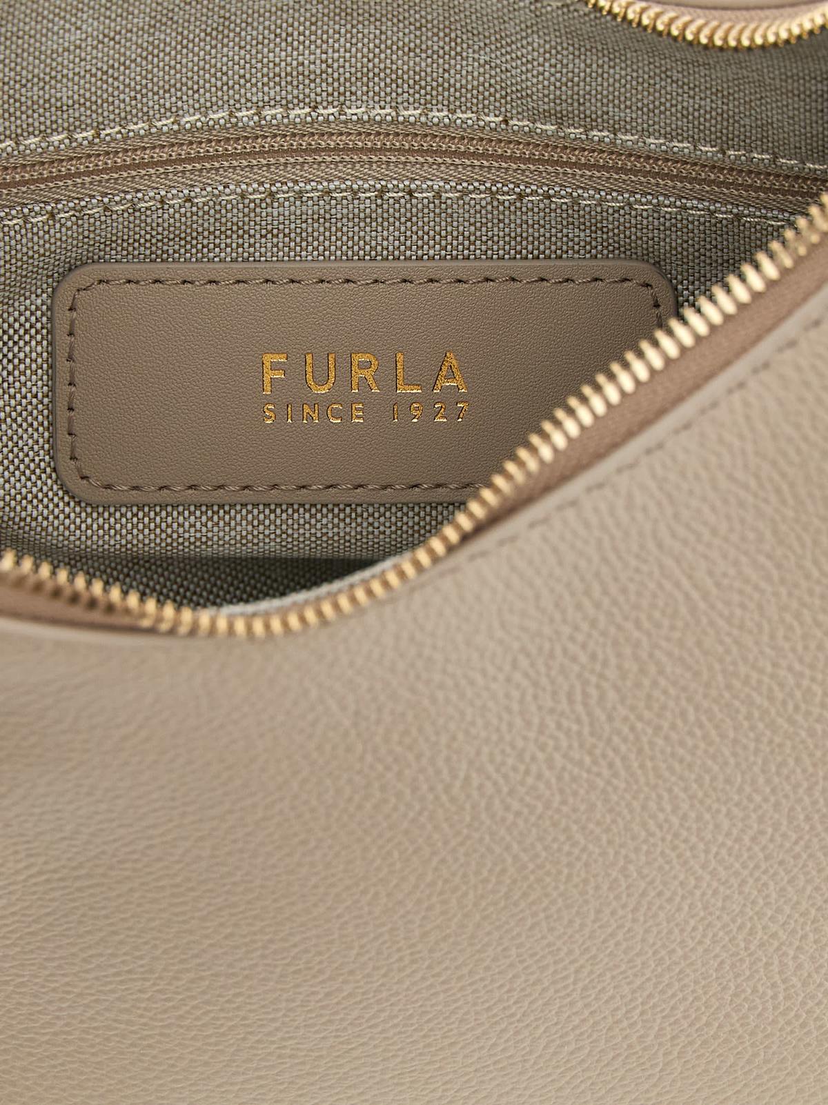 Furla Goccia Small Shoulder Bag - Beige - Image 4 of 4