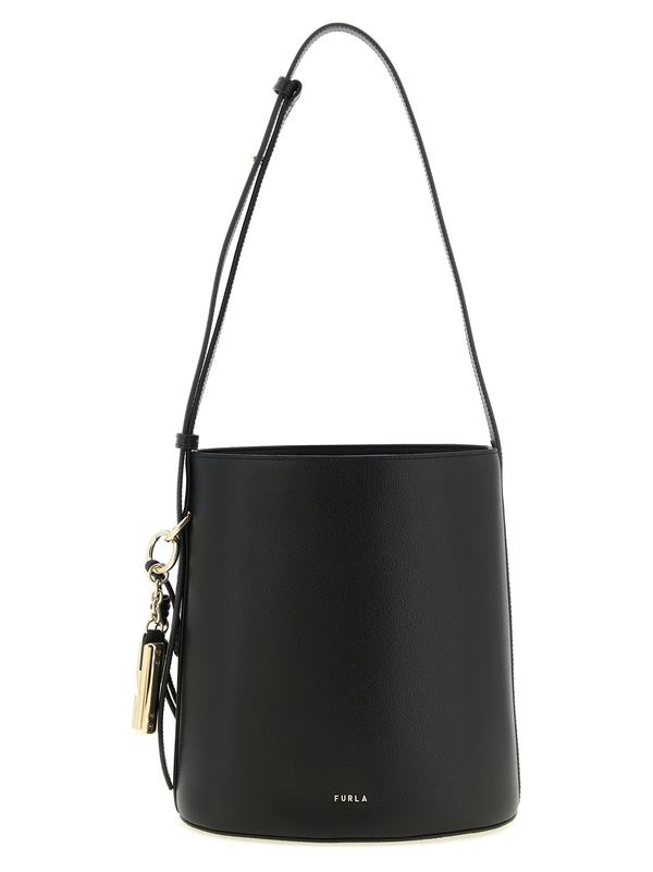 Furla Roxie Small Bucket Bag - Black