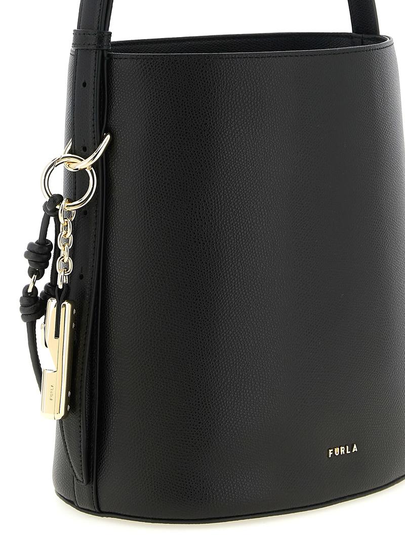 Furla Roxie Small Bucket Bag - Black