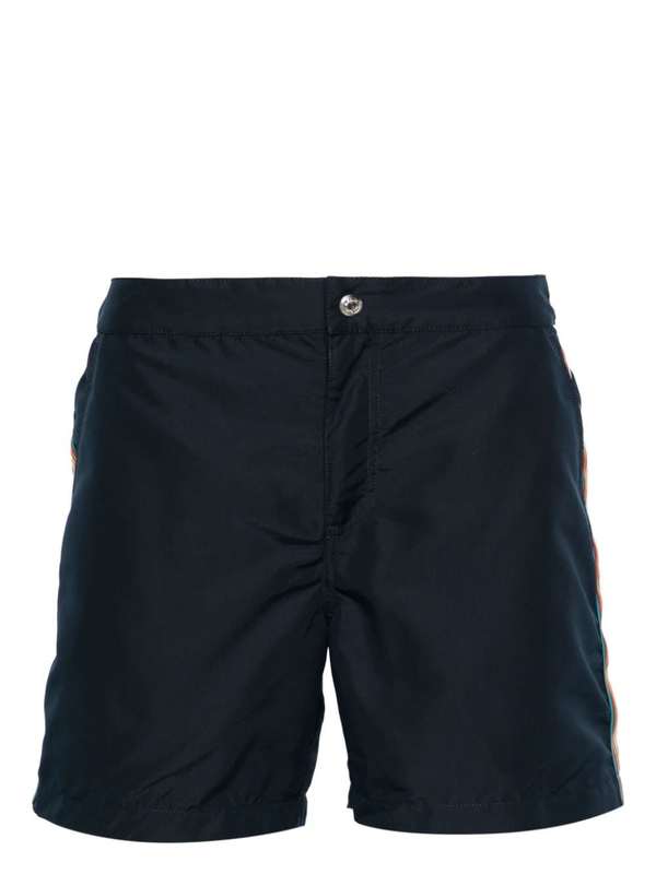 PAUL SMITH Signature Stripe Swim Shorts - Blue PAUL SMITH Signature Stripe Swim Shorts - Blue