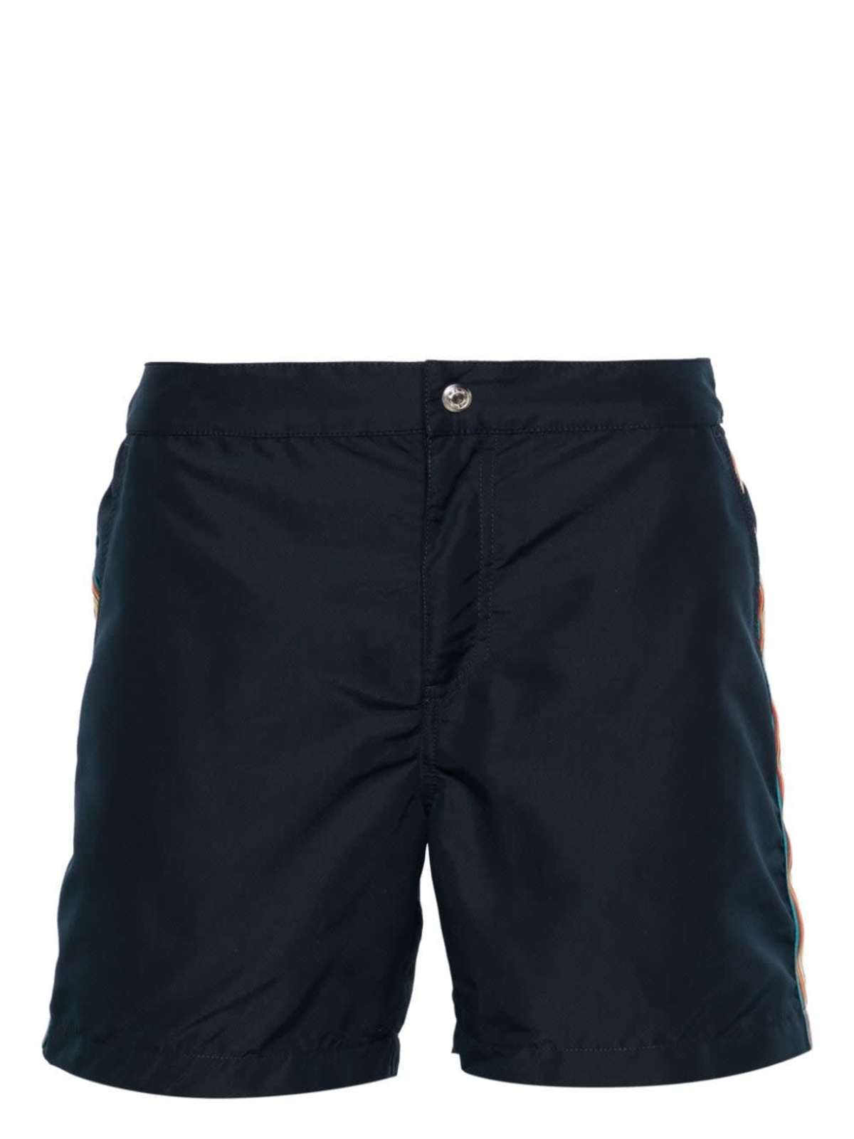 PAUL SMITH Signature Stripe Swim Shorts - Blue - Image 1 of 3