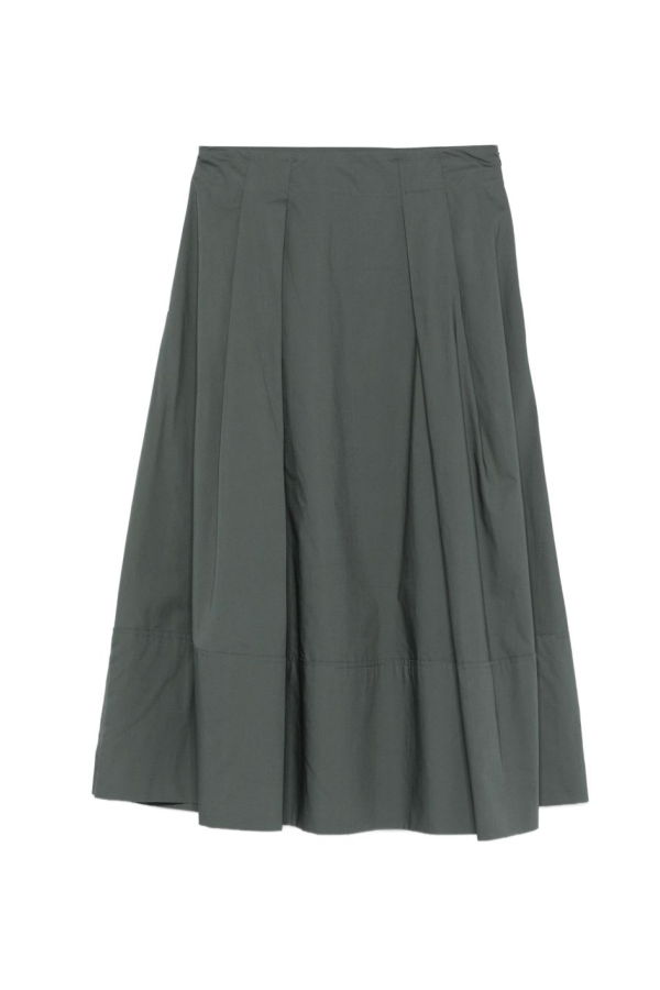 Woolrich Cotton Long Skirt - Green