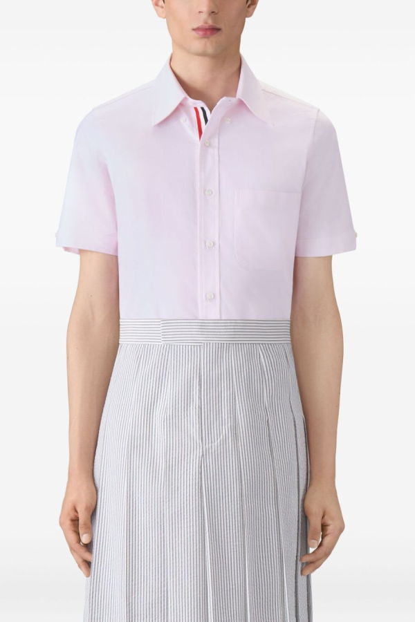 thom browne Cotton Shirt - Pink