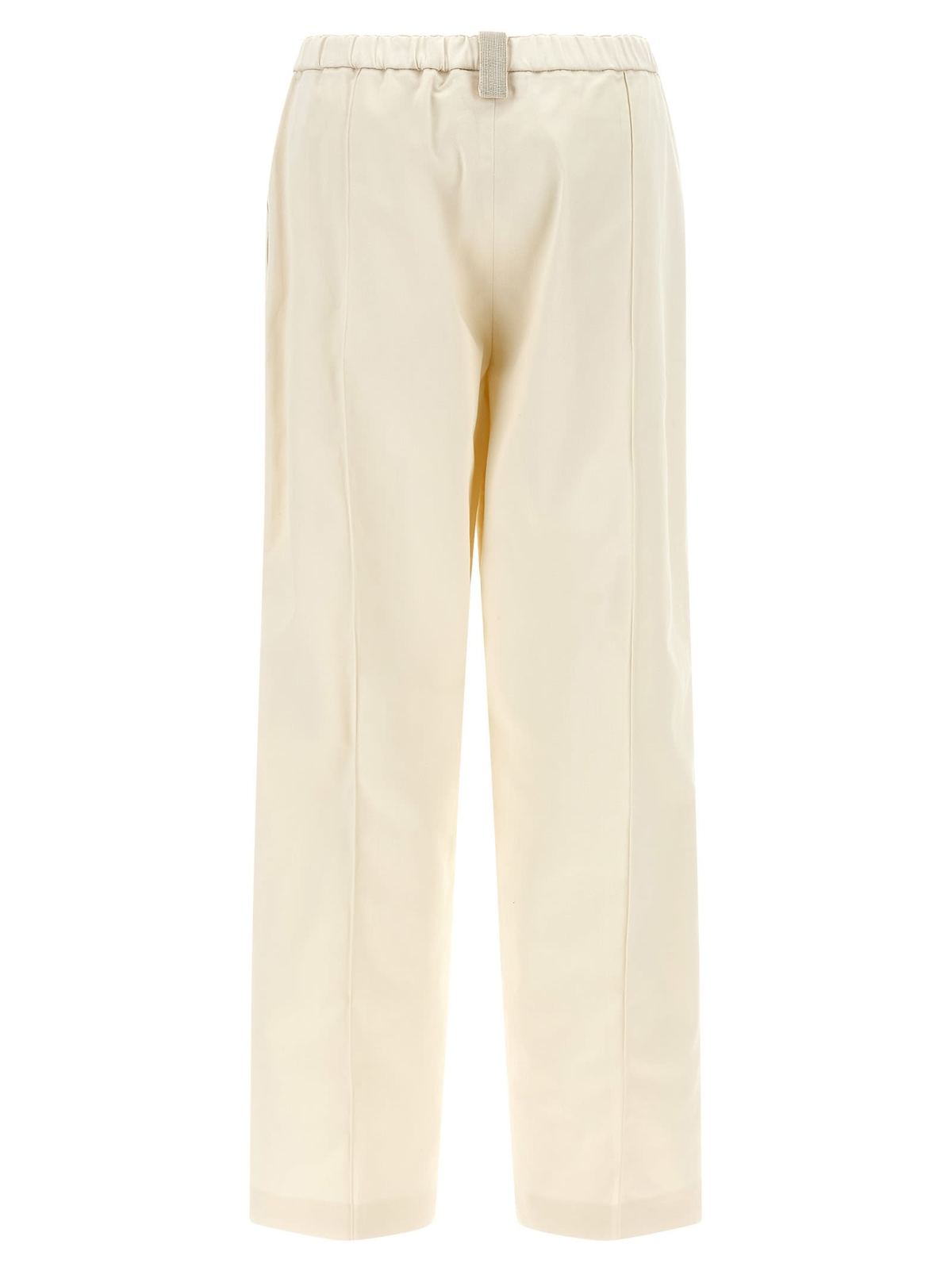 Fabiana Filippi Gabardine Pants - Beige - Image 2 of 4
