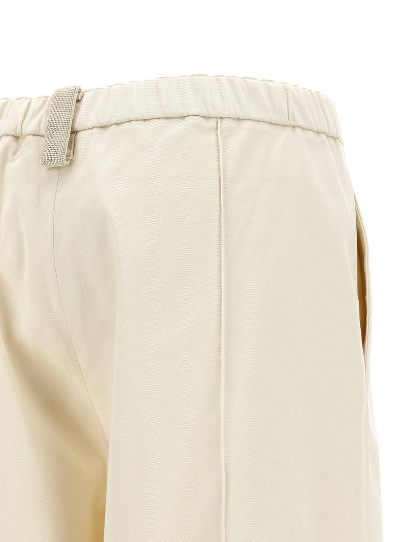 Fabiana Filippi Gabardine Pants - Beige