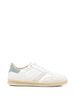 Woolrich Double U Leather Sneakers - Clear Blue - Thumbnail 1