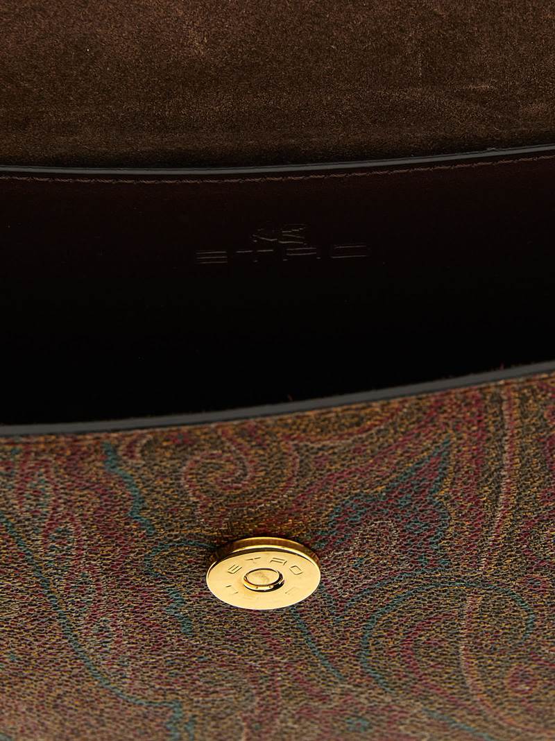 Etro Essential S Crossbody Bag - Brown