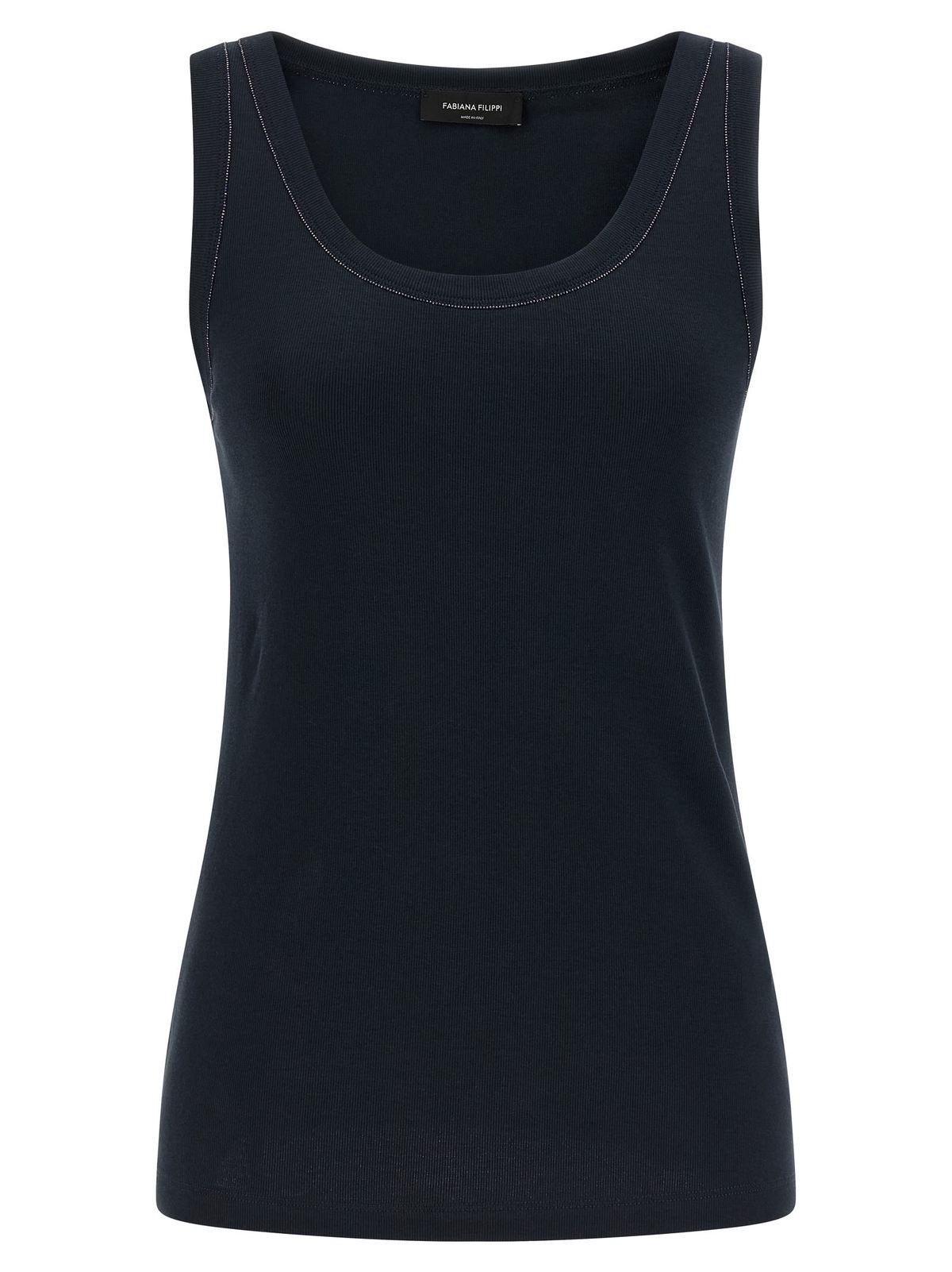 Fabiana Filippi Cotton Top Top - Blue - Image 1 of 3