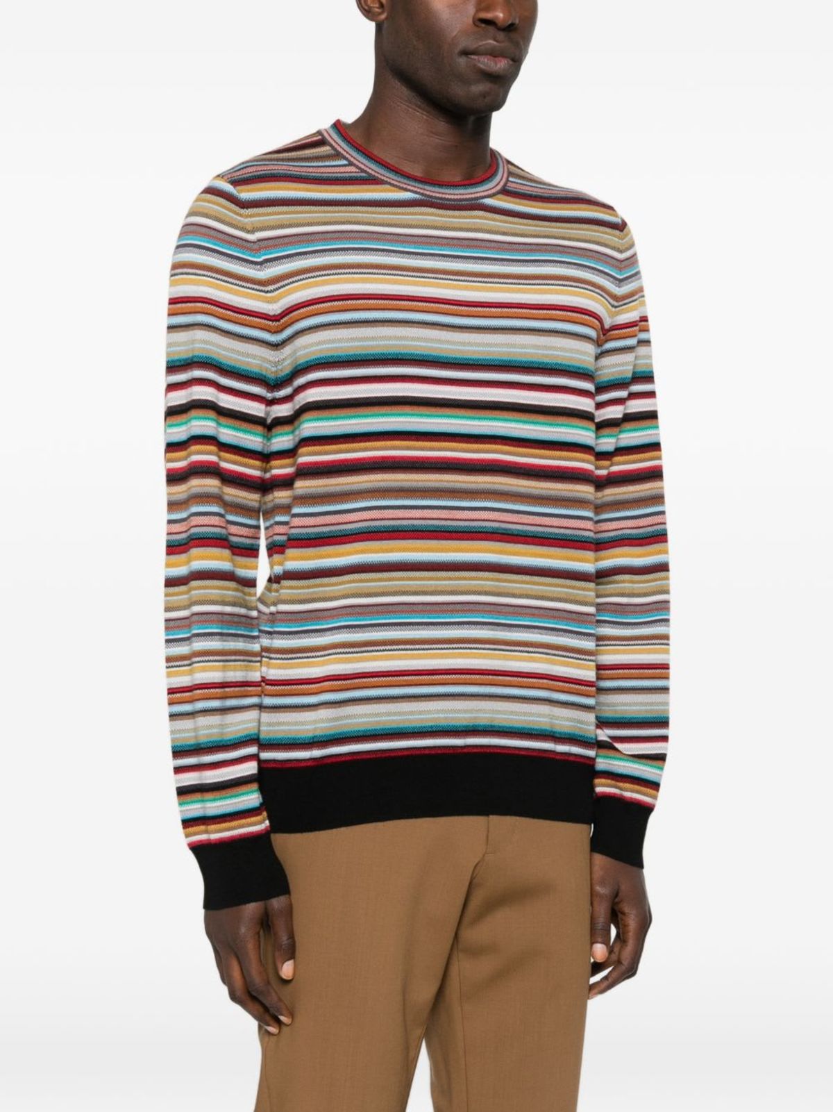PAUL SMITH Signature Stripe Wool Sweater - MultiColour - Image 2 of 5