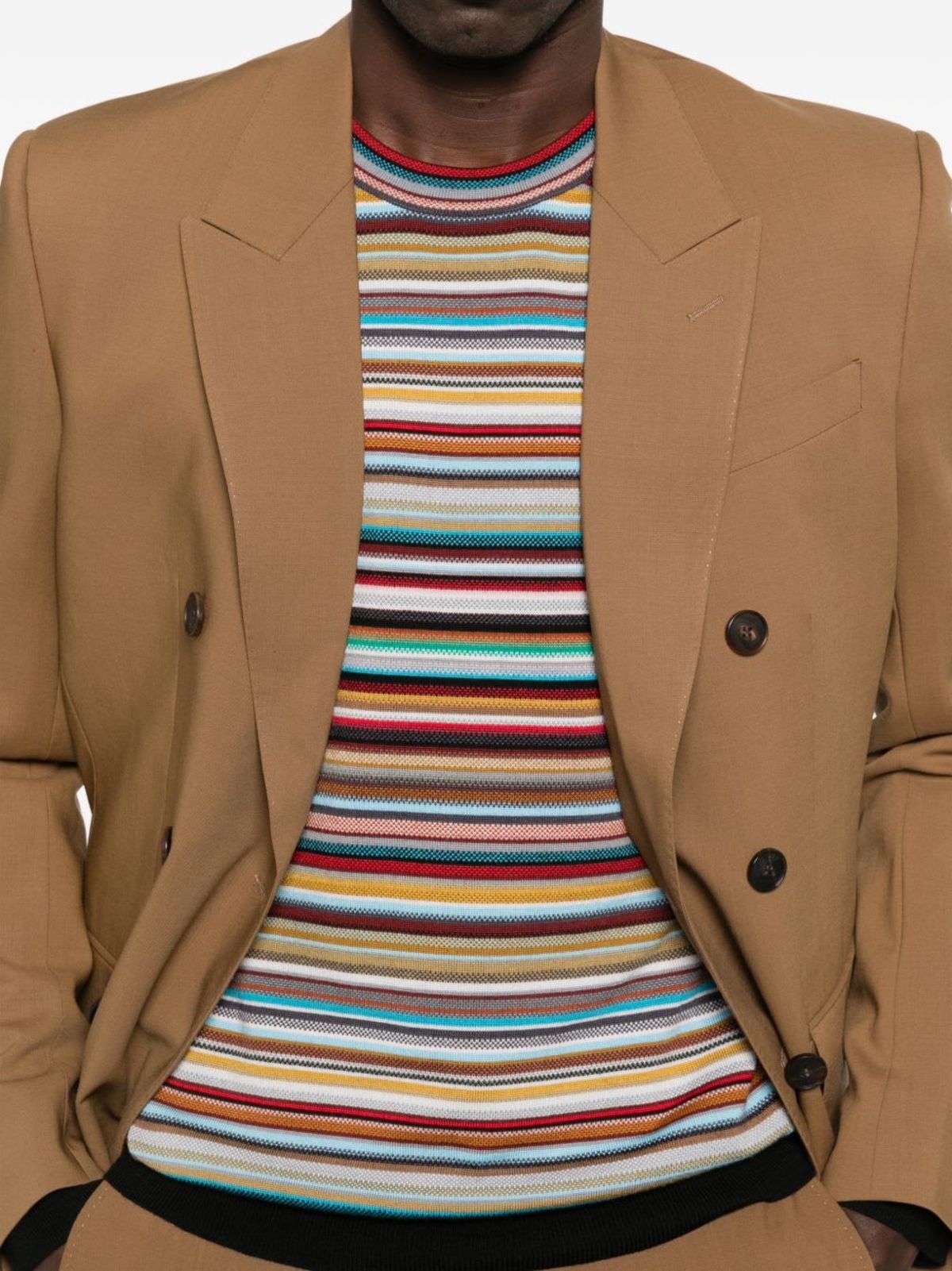 PAUL SMITH Signature Stripe Wool Sweater - MultiColour - Image 5 of 5