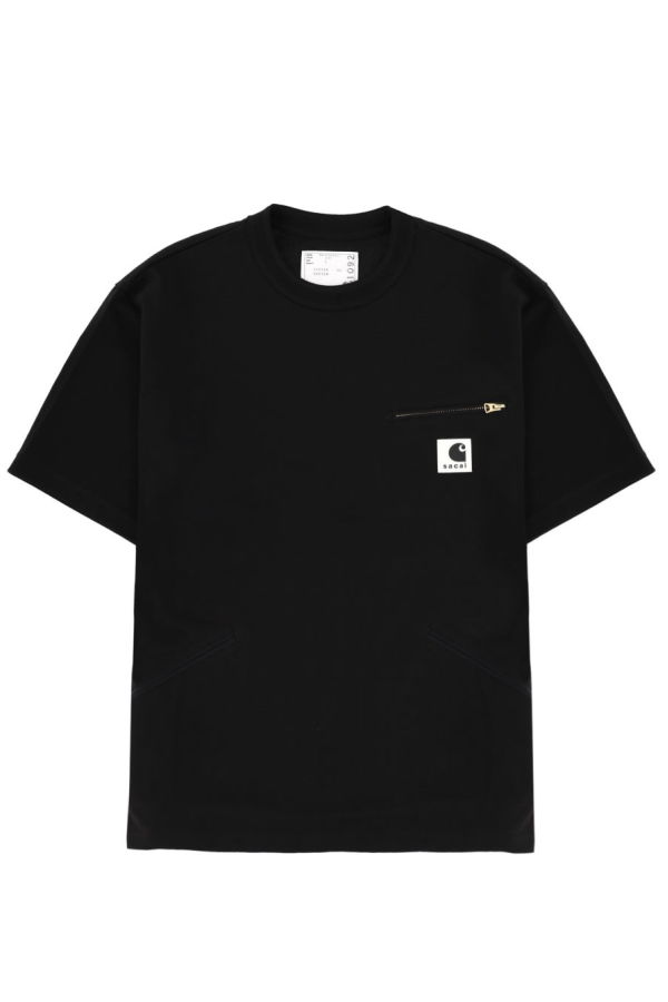 sacai x Carhartt WIP T-Shirt - Black