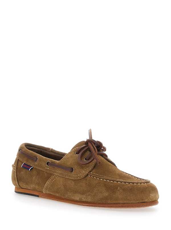 Sebago Owen Flat Shoes - Brown Sebago Owen Flat Shoes - Brown