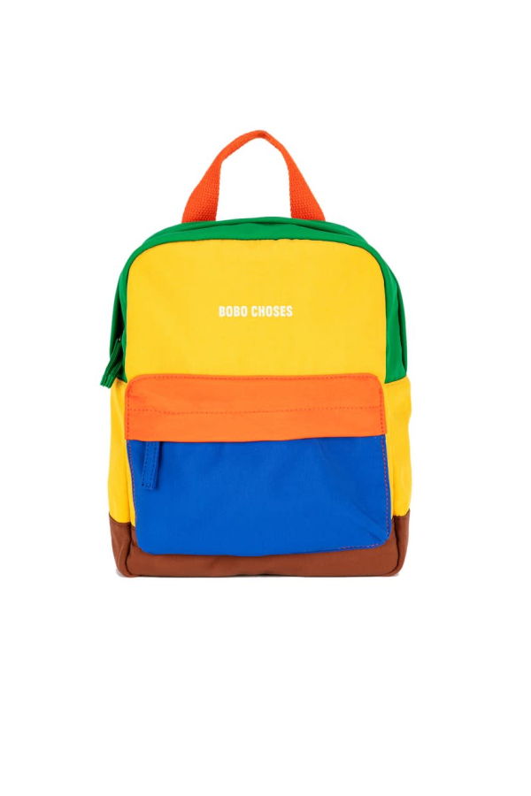 KIDS Bobo Choses Color Block Backpack - Multicolour