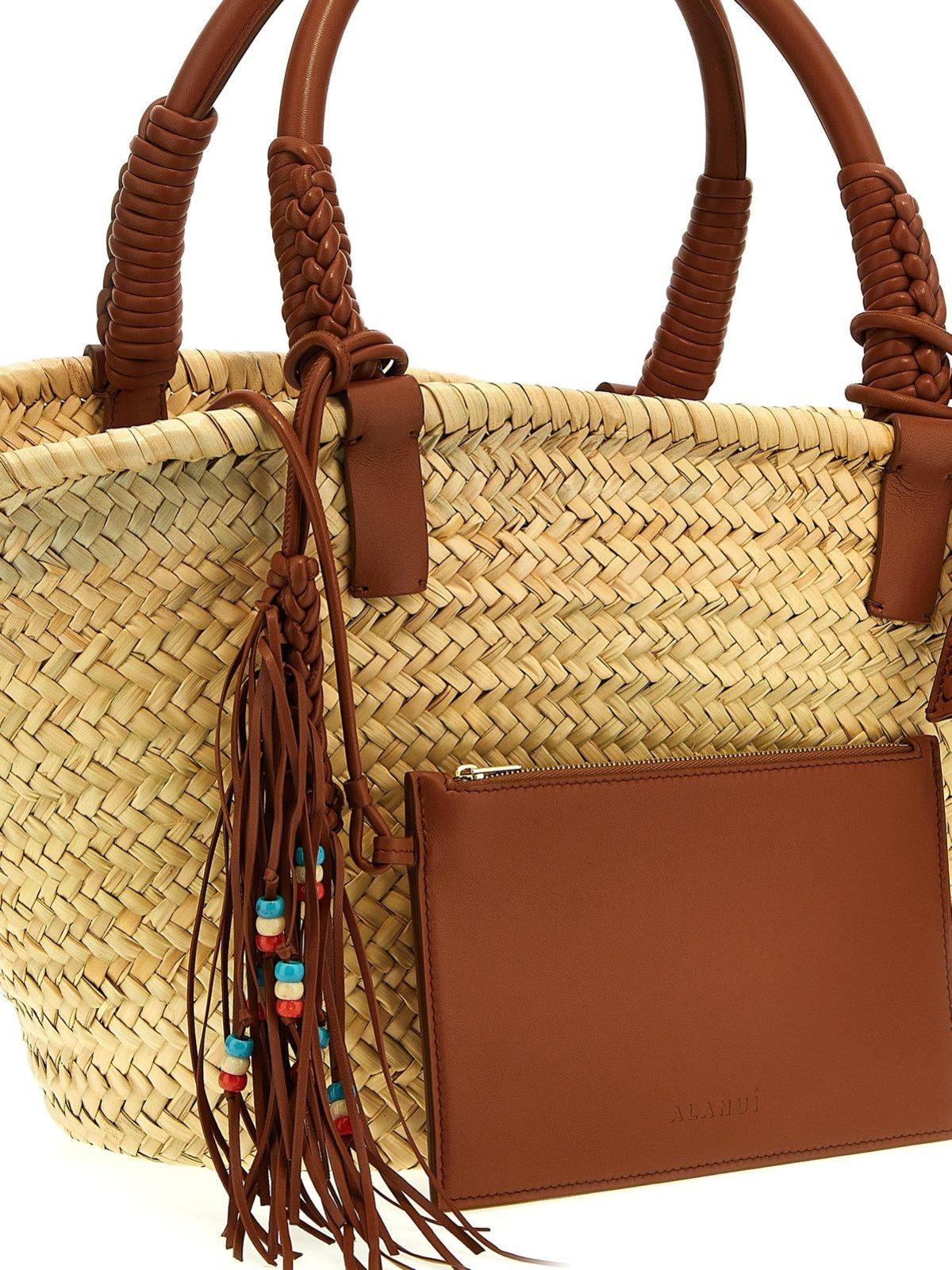 Alanui Icon Palm Leaf Tote Bag - Image 3 of 3