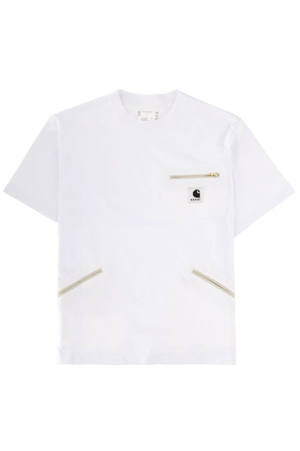 sacai X Carhartt WIP T-Shirt - White