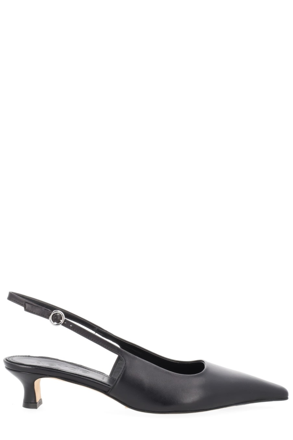 aeydē Neckline Catrina Heels - Black