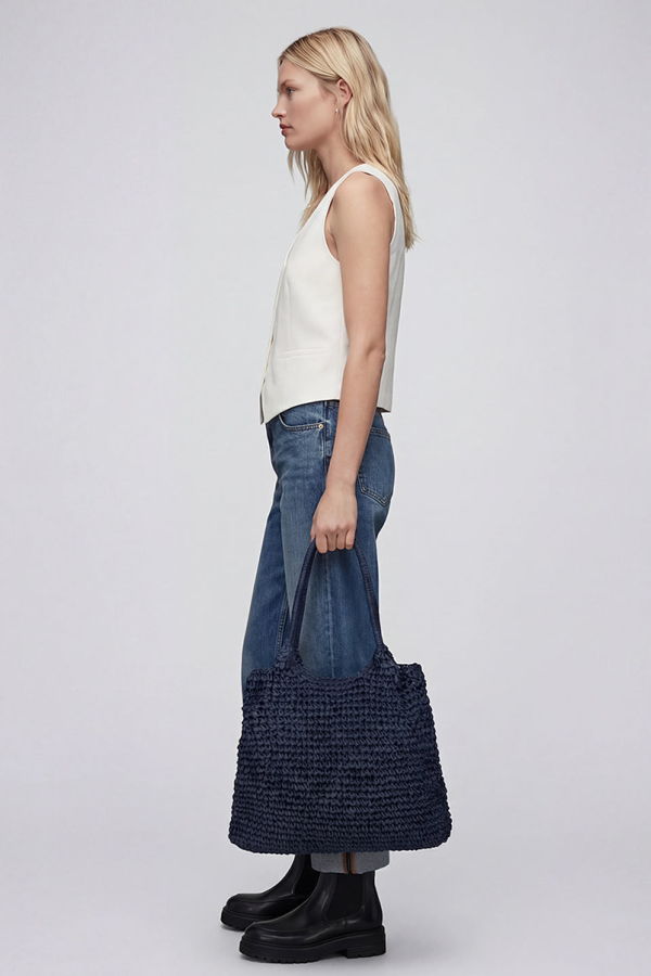 SUI AVA Daize Bloom Bag - Navy