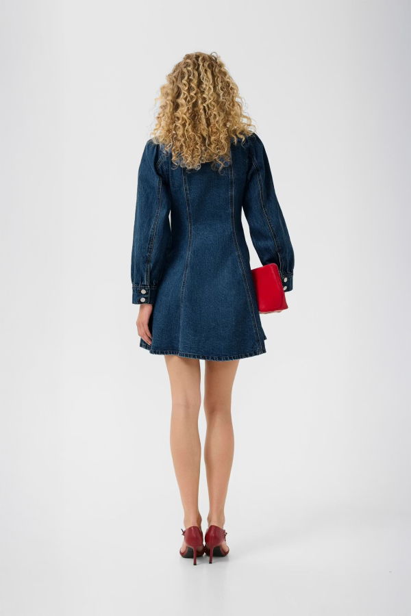 Gestuz Samia Dress - Indigo Blue