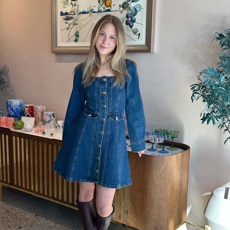 gestuz denim dress Gestuz Gznielle Denim Dress