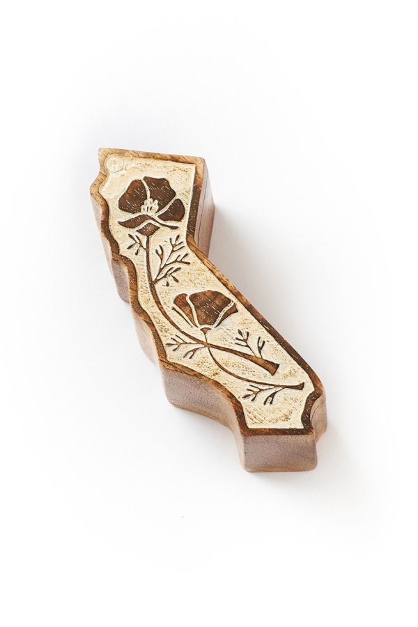 Matr Boomie California Poppy Keepsake Box