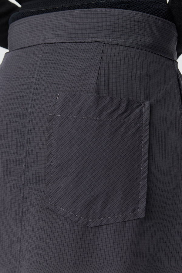 mfpen Classic Wrap Skirt - Mushroom