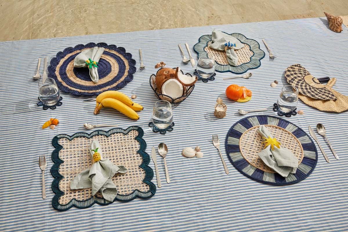 Coro Cora Breezy Placemats Set of 2 - Image 3 of 3