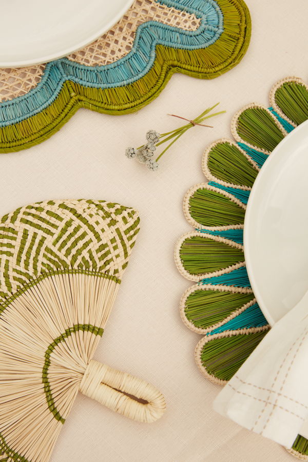 Coro Cora S/2 Drops Placemats