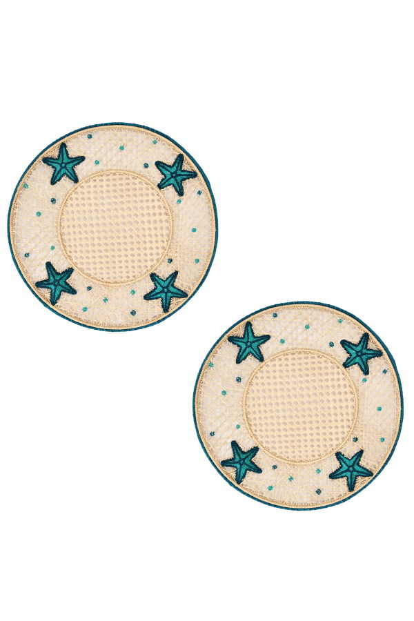 Coro Cora Starfish 3D Placemat Set of 2