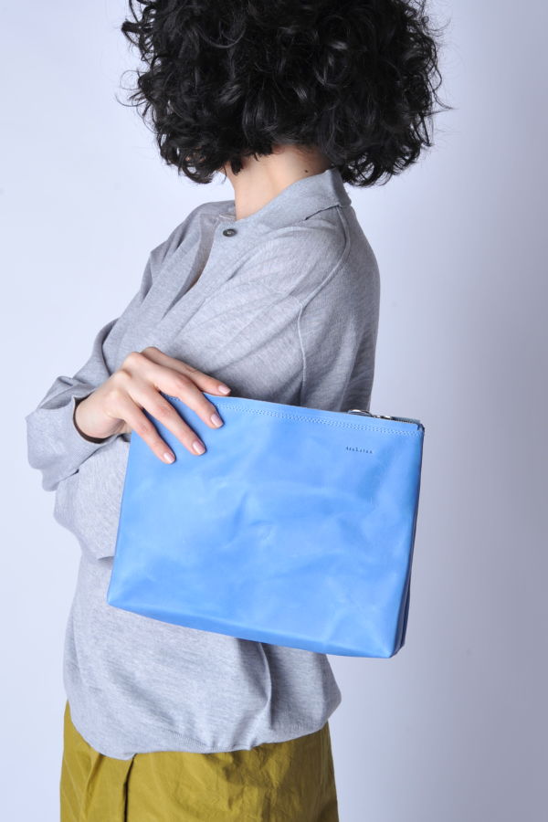 Trakatan Cobalt Medium Pouch Bag - Blue