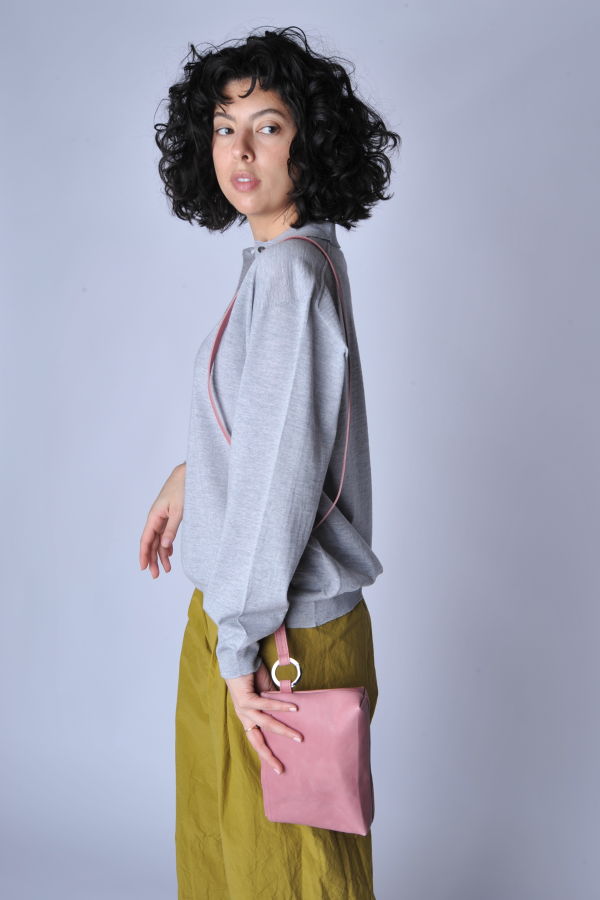 Trakatan Small Pouch with Strap - Pink