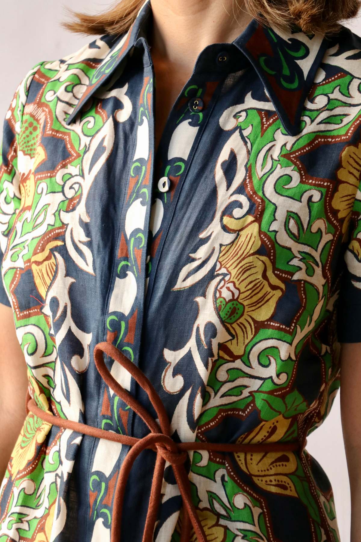 ALÉMAIS Liana Shirtdress Dress - Multi - Image 2 of 6