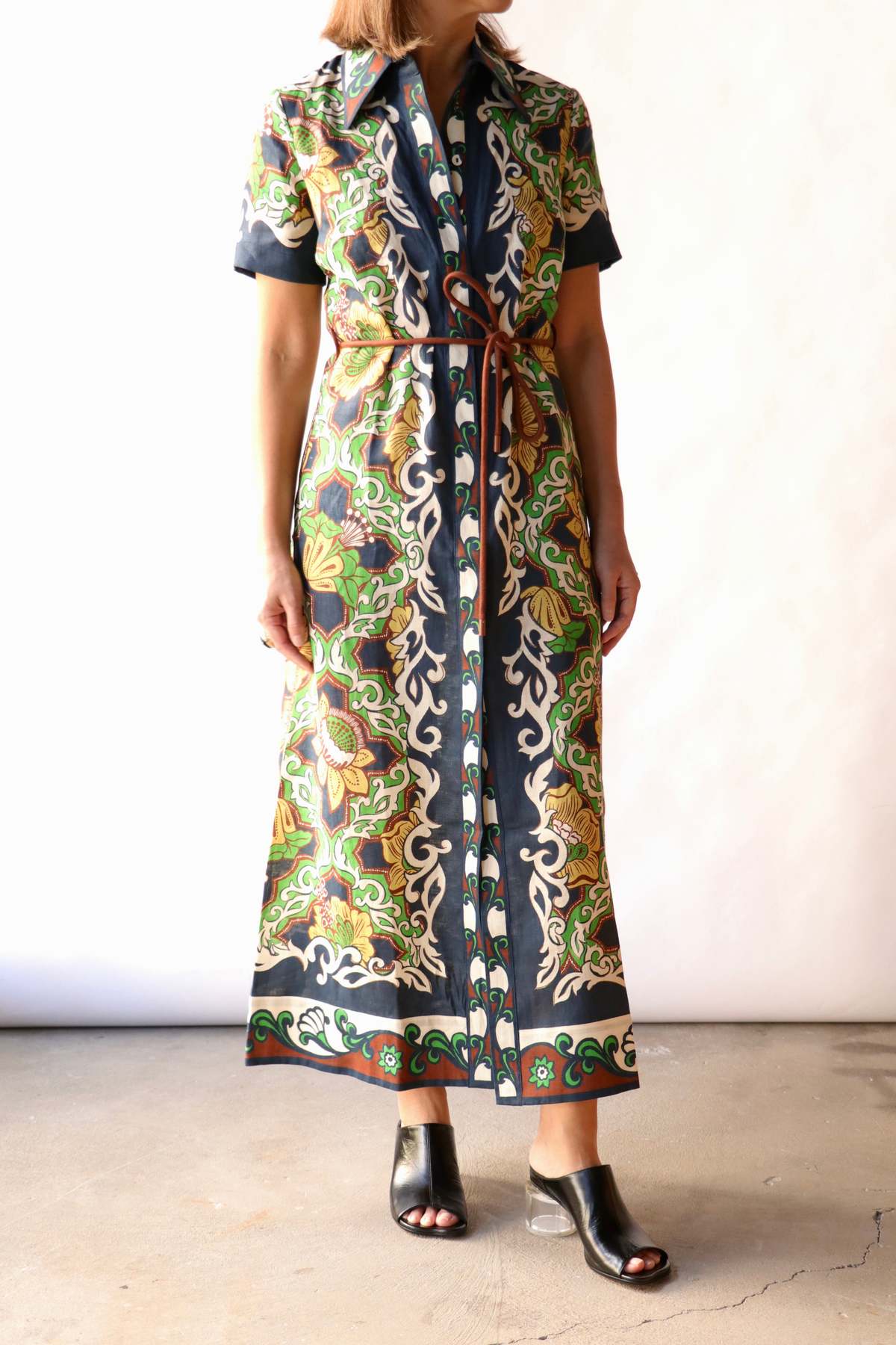 ALÉMAIS Liana Shirtdress Dress - Multi - Image 5 of 6