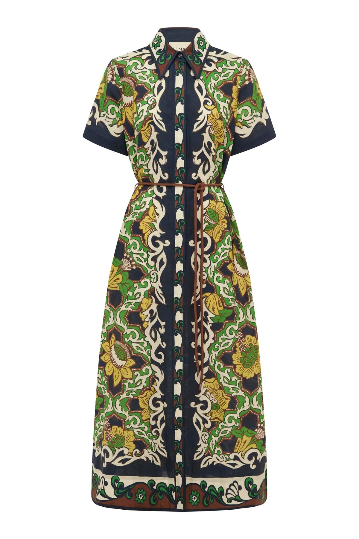 ALÉMAIS Liana Shirtdress Dress - Multi - Image 6 of 6