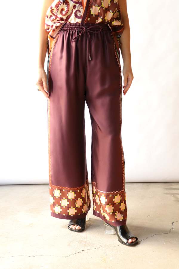 ALMAIS Wilson Silk Pant - Multi