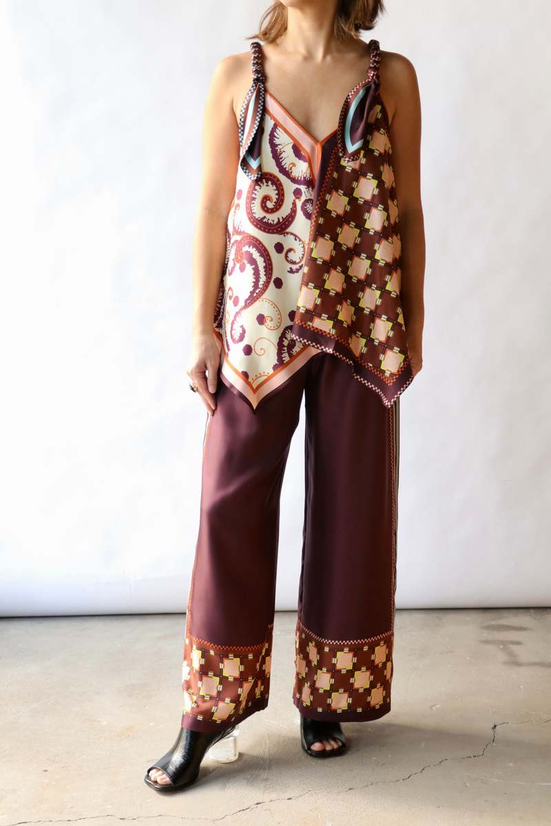 ALMAIS Wilson Silk Pant - Multi