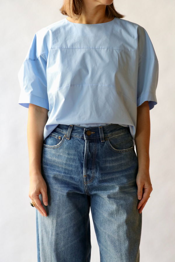 Rachel Comey Rugby Top - Sky Blue