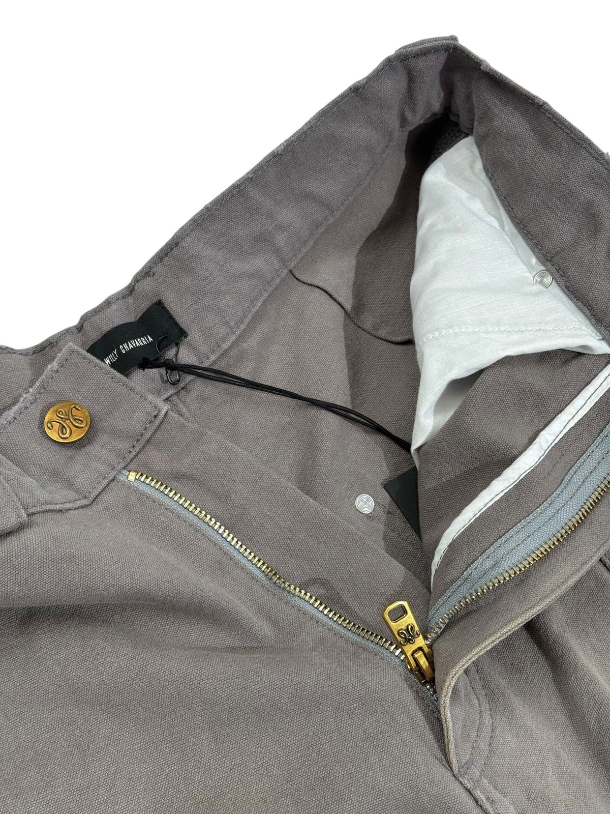 Willy Chavarria Stockton Double Knee Shorts - Image 4 of 5