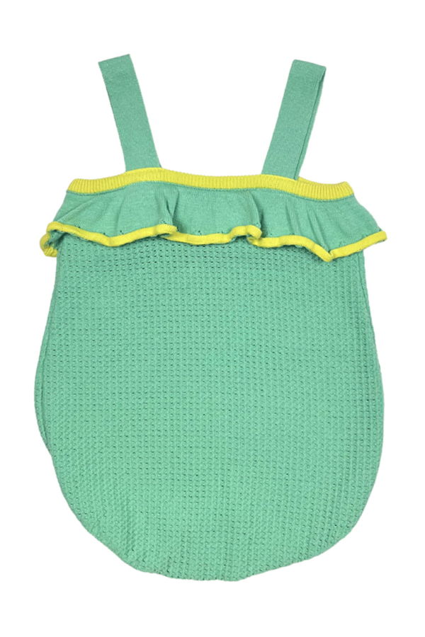 KIDS Tia Cibani Baby Ellie Romper - Green