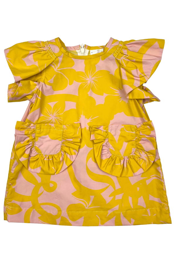 KIDS Tia Cibani Baby Morgan Dress - Orange