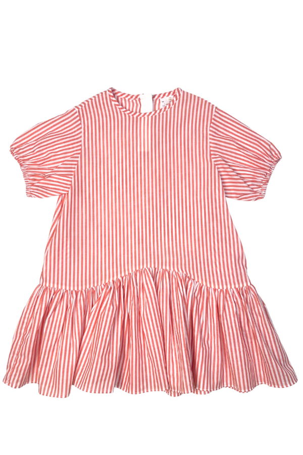 KIDS Tia Cibani Chloe Dress - Hibiscus Pink Stripe