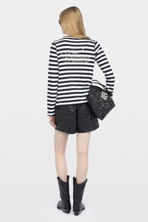 Zadig & Voltaire Henley Long Sleeve Top