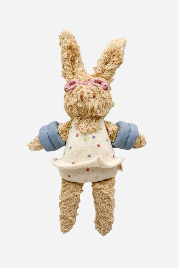 KIDS The Blueberry Hill Beach Bunny Toy - Coral