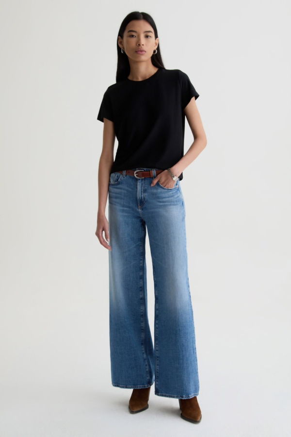 AG Jeans Saige Wide Leg Jean - American West