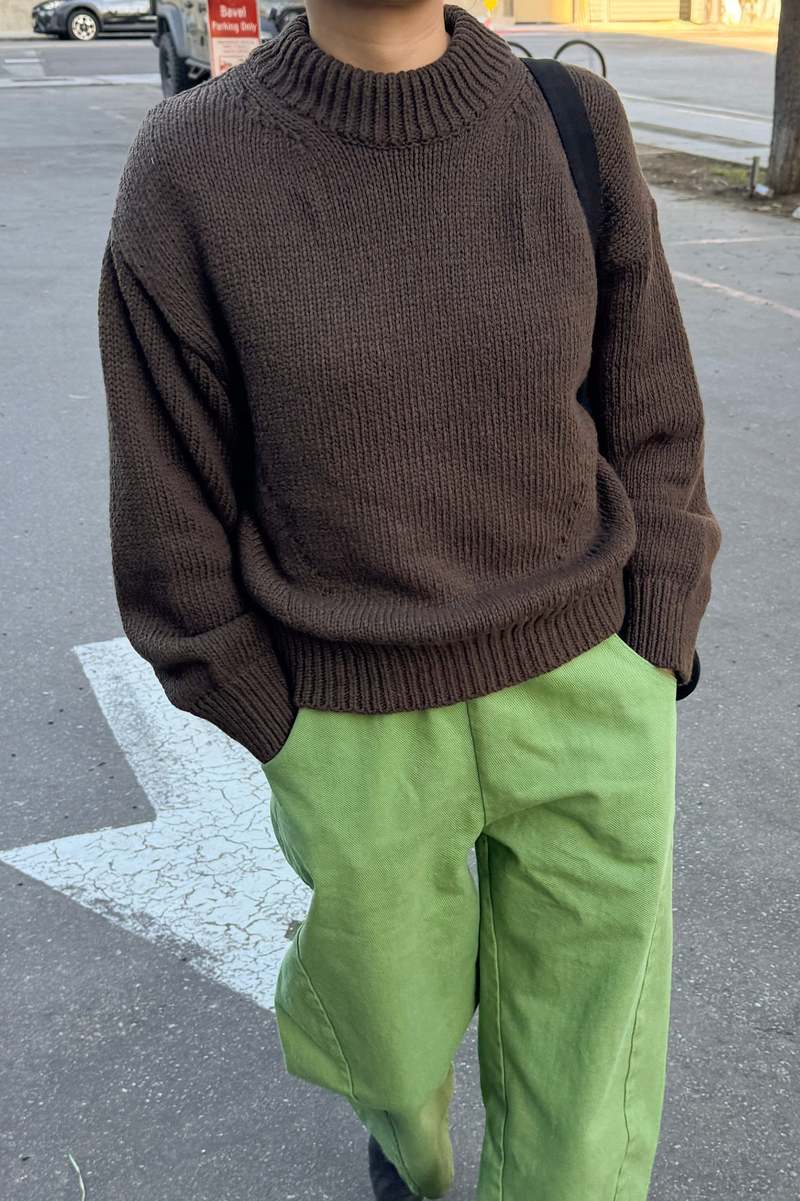 Le Bon Shoppe Zoe Sweater - Avocado