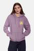 Blue&Cream Bleecker Playground Hoodie - Mauve/Butter - Thumbnail 3