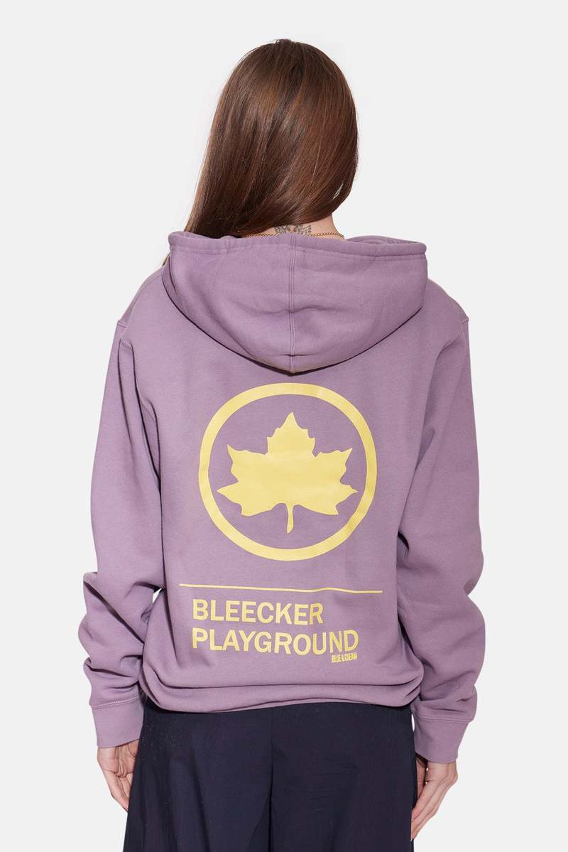 Blue&Cream Bleecker Playground Hoodie - Mauve/Butter